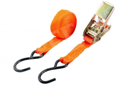 Spanifer - csomag leszorító, rögzítő 25mmx 5 méter kampós, racsnis