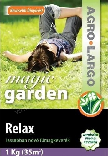 Fűmag 1kg lassú növekedésű fűmagkeverék Relax