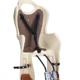 Kerékpárra szerelhető gyermekülés beige