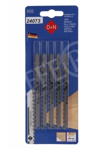 Dekopír fűrészlap HSS 75x1,45x2,5 mm 10 TPI 5 darab/csomag (Bosch) 24072